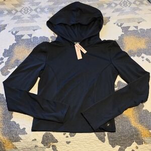 Victoria's Secret Midnight Black Sleek Hoodie